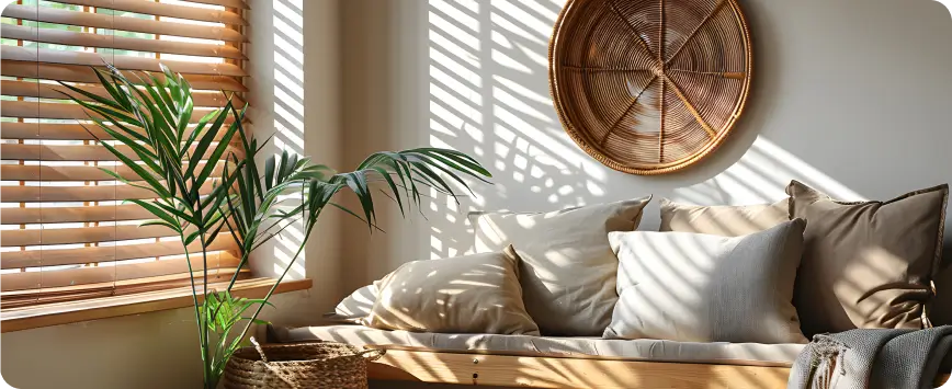 Why Wooden Blinds Are the Best Choice for Living Rooms in Bangalore