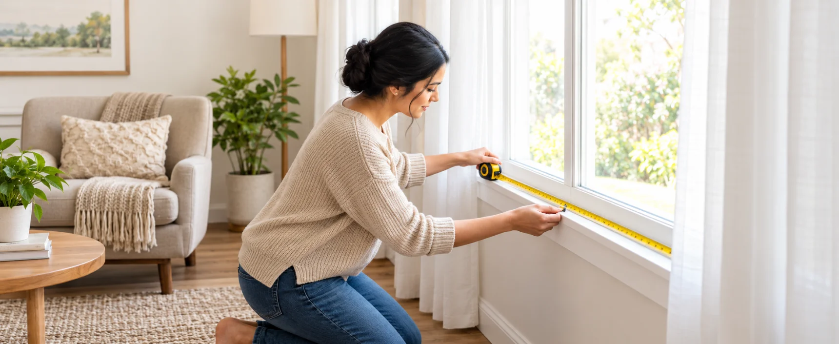 How to Measure for a Curtain Track